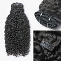 Straight / Body Wave / Kinky Curly / Yaki Straight / Kinky Straight / Deep Wave Clip in Hair Extensions Real Human Hair Pieces 135g 9pcs / 7pcs with Free Gift-03